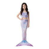 Maillot de bain sirène 3 pièces