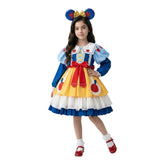 Costume blanche neige+minnie mousse