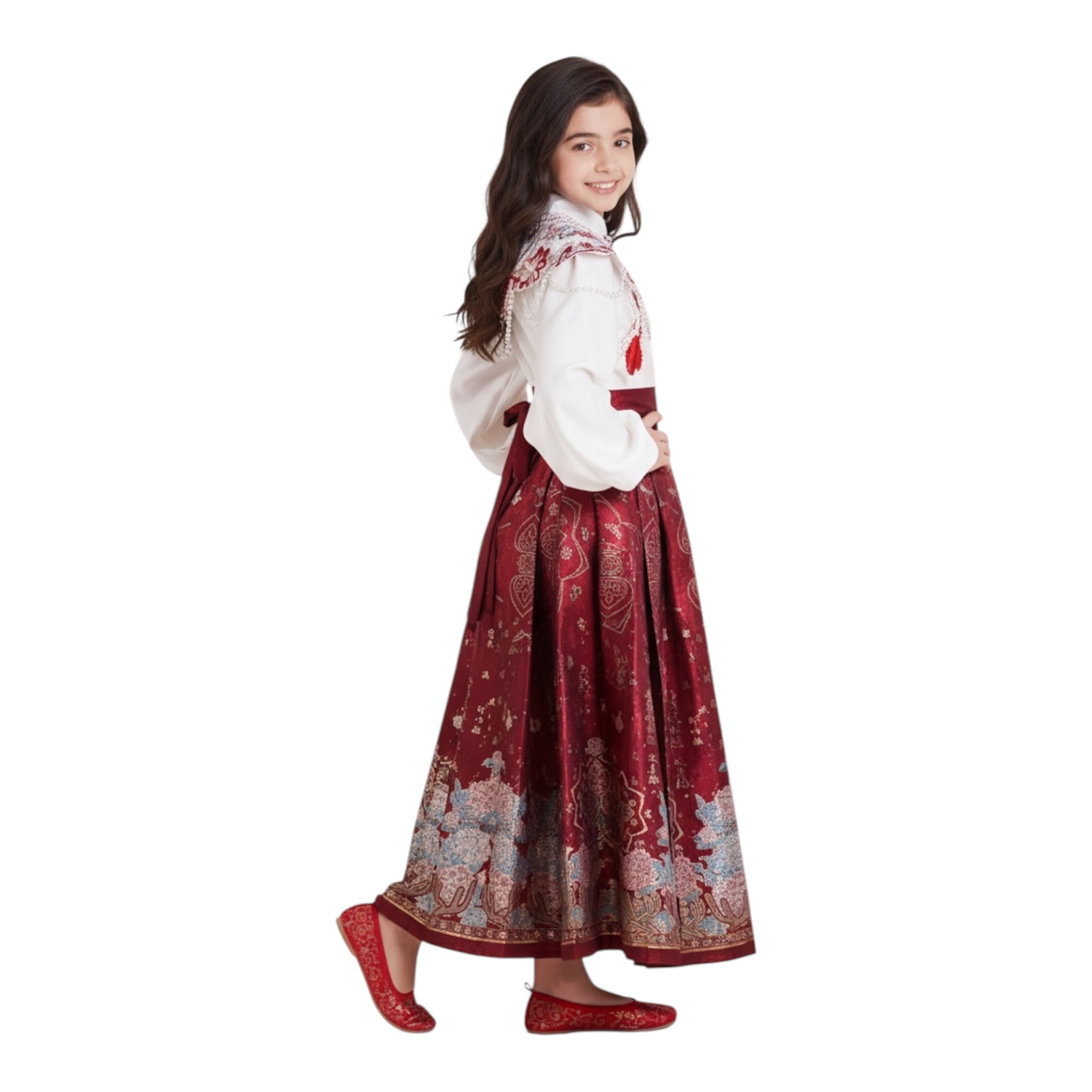 Déguisement Jupe de mariée style chinois