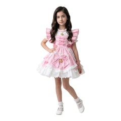 Robe rose Barbie